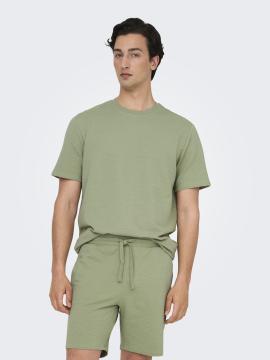 Afbeelding voor product T-shirt van het merk Only & Sons in het Groen