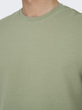 Afbeelding voor product T-shirt van het merk Only & Sons in het Groen