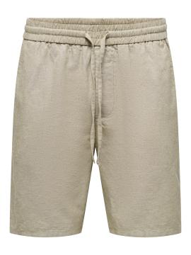 Afbeelding voor product Short van het merk Only & Sons in het Beige