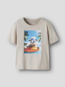 Afbeelding voor product T-shirt van het merk Name It in het Beige