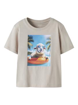 Afbeelding voor product T-shirt van het merk Name It in het Beige