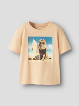 Afbeelding voor product T-shirt van het merk Name It in het Oranje