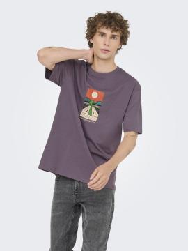 Afbeelding voor product T-shirt van het merk Only & Sons in het Zwart
