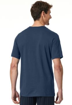 Afbeelding voor product T-shirt van het merk Schiesser in het Blauw