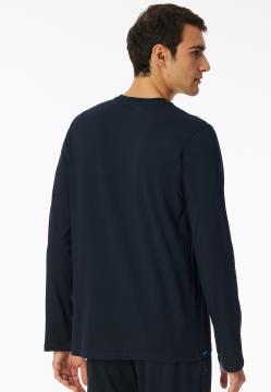 Afbeelding voor product T-shirt van het merk Schiesser in het Blauw