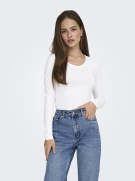 Afbeelding voor product T-shirt van het merk Only in het Wit