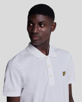 Afbeelding voor product Polo van het merk Lyle & Scott in het Wit