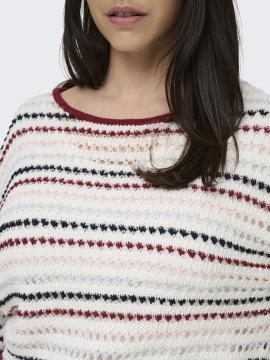 Afbeelding voor product Pull van het merk Only Carmakoma in het Ecru