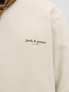 Afbeelding voor product Sweater van het merk Jack & Jones in het Ecru