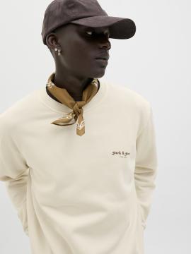 Afbeelding voor product Sweater van het merk Jack & Jones in het Ecru