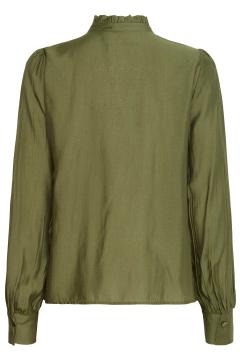 Afbeelding voor product Bloes van het merk Ichi in het Groen