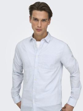 Afbeelding voor product Hemd van het merk Only & Sons in het Blauw