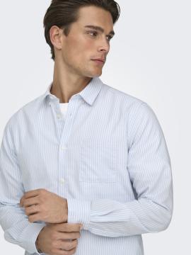 Afbeelding voor product Hemd van het merk Only & Sons in het Blauw