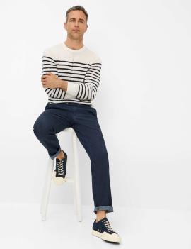 Afbeelding voor product Broek van het merk Eurex By Brax in het Marine