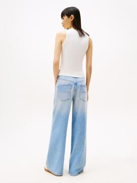 Afbeelding voor product Top van het merk Tommy Jeans in het Ecru