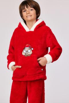 Afbeelding voor product Pyjama van het merk Woody in het Rood