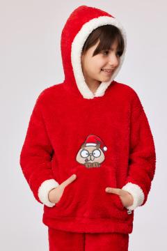 Afbeelding voor product Pyjama van het merk Woody in het Rood