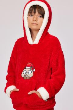 Afbeelding voor product Pyjama van het merk Woody in het Rood