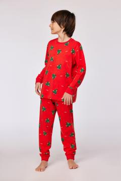 Afbeelding voor product Pyjama van het merk Woody in het Rood