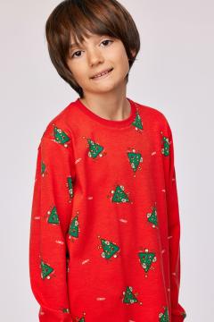 Afbeelding voor product Pyjama van het merk Woody in het Rood