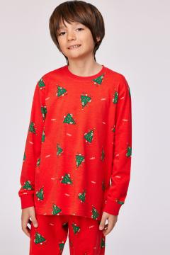 Afbeelding voor product Pyjama van het merk Woody in het Rood