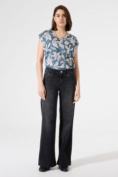 Afbeelding voor product T-shirt van het merk Garcia in het Blauw