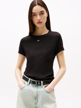 Afbeelding voor product T-shirt van het merk Tommy Jeans in het Zwart