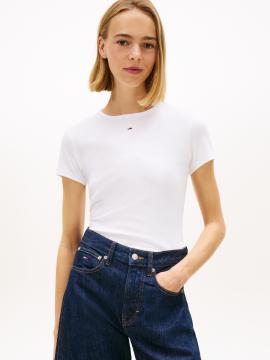 Afbeelding voor product T-shirt van het merk Tommy Jeans in het Wit