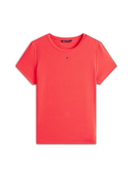 Afbeelding voor product T-shirt van het merk Tommy Jeans in het Rood