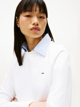 Afbeelding voor product Pull van het merk Tommy Jeans in het Wit