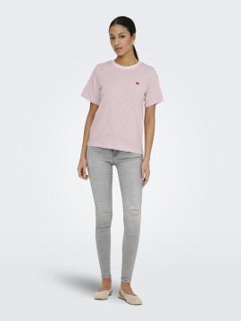 Afbeelding voor product T-shirt van het merk Jdy in het Ecru