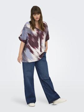 Afbeelding voor product Top van het merk Only Carmakoma in het Blauw