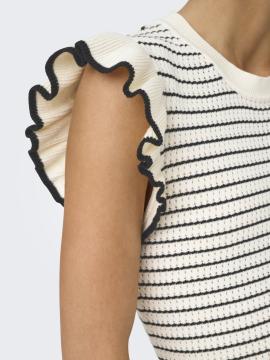 Afbeelding voor product Pull van het merk Jdy in het Wit