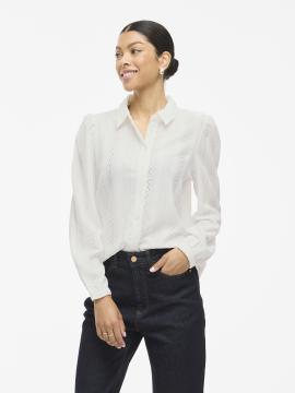 Afbeelding voor product Bloes van het merk Vila in het Wit