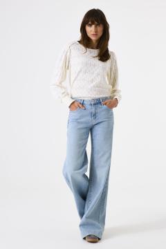 Afbeelding voor product Bloes van het merk Garcia in het Wit