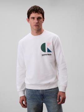 Afbeelding voor product Sweater van het merk Calvin Klein in het Wit