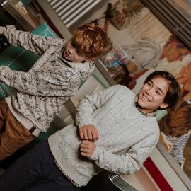 Afbeelding voor product Sweater van het merk No Way Monday in het Beige