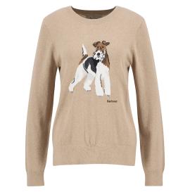 Afbeelding voor product Pull van het merk Barbour in het Beige