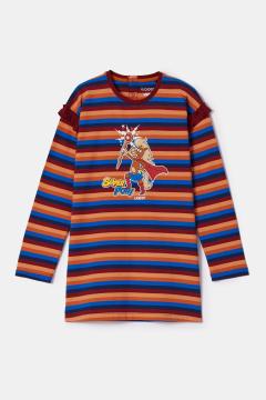 Afbeelding voor product Pyjama van het merk Woody in het Bordeaux