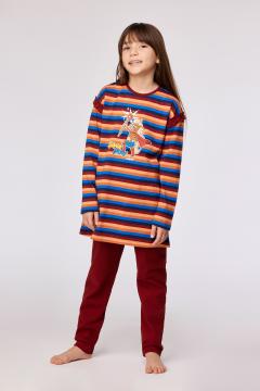 Afbeelding voor product Pyjama van het merk Woody in het Bordeaux