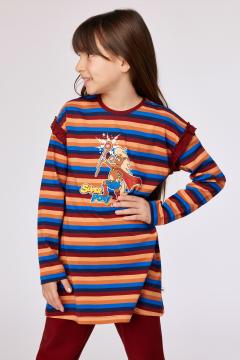 Afbeelding voor product Pyjama van het merk Woody in het Bordeaux