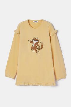 Afbeelding voor product Pyjama van het merk Woody in het Geel