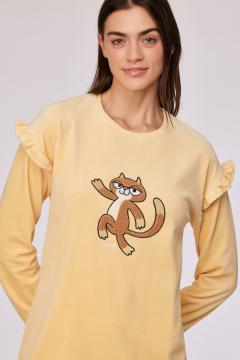 Afbeelding voor product Pyjama van het merk Woody in het Geel