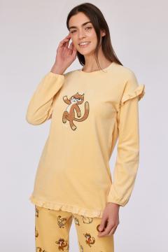 Afbeelding voor product Pyjama van het merk Woody in het Geel