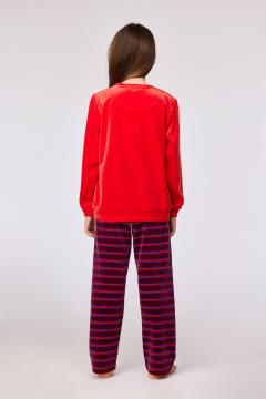Afbeelding voor product Pyjama van het merk Woody in het Rood