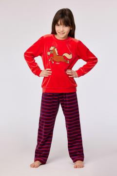 Afbeelding voor product Pyjama van het merk Woody in het Rood