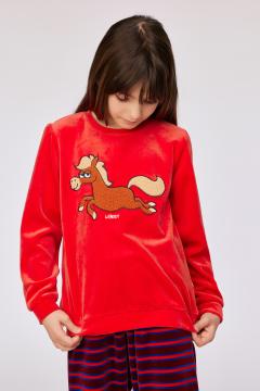 Afbeelding voor product Pyjama van het merk Woody in het Rood