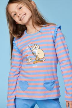 Afbeelding voor product Pyjama van het merk Woody in het Ecru