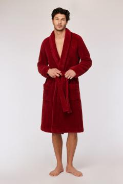 Afbeelding voor product Badjas van het merk Woody in het Rood