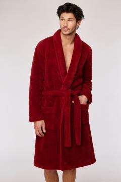 Afbeelding voor product Badjas van het merk Woody in het Rood